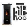 Pack Poêle à Granulés étanche Stella - Pack Complet Bofill 1 Pack Poêle à Granulés étanche Stella - Pack Complet Bofill -Chauffage Magasin pack poele a granules etanche stella pack complet bofill pack poele a granules etanche stella tuyaux raccordement sortie arriere rallonge