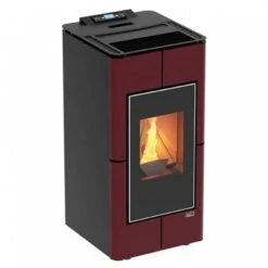 Pack Poêle à Granulés étanche Tendenza + Kit D'installation Ventouse 12 Pack Poêle à Granulés étanche Tendenza + Kit D'installation Ventouse -Chauffage Magasin pack poele a granules etanche tendenza kit d installation ventouse tendenza rouge 1 6