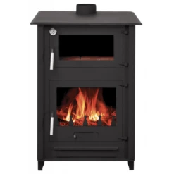 Poêle à Bois Avec Four Paula