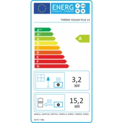 Poêle à Bois Bouilleur Thermo Vulkan Plus -Chauffage Magasin poele a bois bouilleur thermo vulkan plus bouilleur thermo vulkan plus etiquette