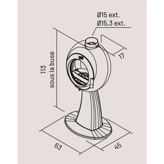 Poêle à Bois Galey Sur Pied 6 Poêle à Bois Galey Sur Pied – Image 4