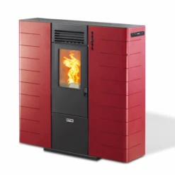 Poêle à Granulés Canalisable Extra Plat Ricanto -Chauffage Magasin poele a granules canalisable extra plat ricanto fango ricanto bordeaux 2