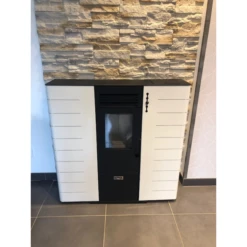 Poêle à Granulés Canalisable Extra Plat Ricanto -Chauffage Magasin poele a granules canalisable extra plat ricanto ricanto10c conf