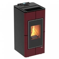 Poêle à Granulés étanche Et Canalisable Tendenza 14 Poêle à Granulés étanche Et Canalisable Tendenza -Chauffage Magasin poele a granules etanche et canalisable tendenza poele a granules etanche tendenza rouge 3