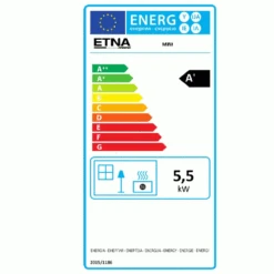 Poêle à Granulés Extra Plat Mini -Chauffage Magasin poele a granules extra plat mini etiquette mini