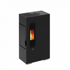 Poêle à Granulés Extra Plat Mini -Chauffage Magasin poele a granules extra plat mini mini 5s black 1