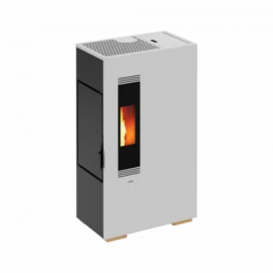 Poêle à Granulés Extra Plat Mini -Chauffage Magasin poele a granules extra plat mini mini 5s white 1