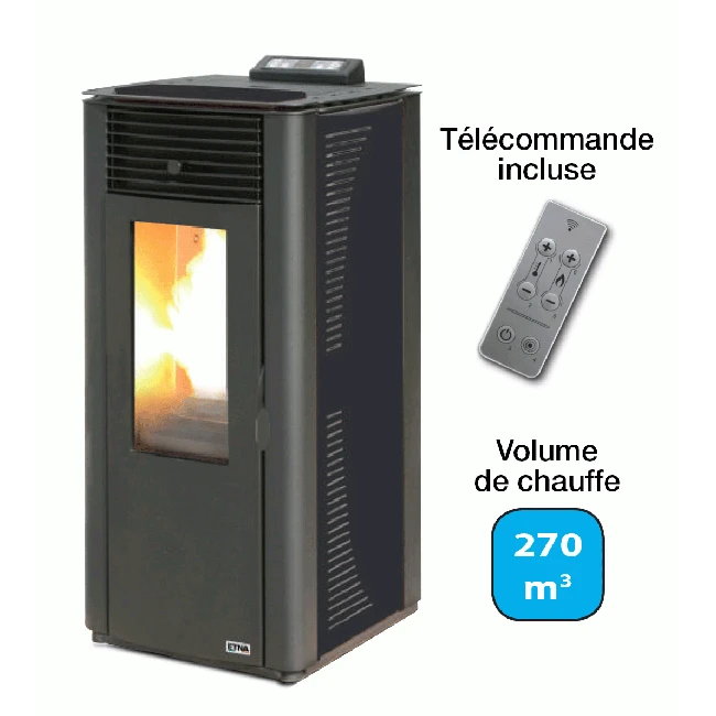 Poêle à Granulés Hydro Roccapina 4 Poêle à Granulés Hydro Roccapina – Image 2