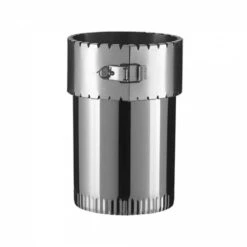 Raccord Flexible émaillé (Ø Poujoulat) RF 100/080 EM