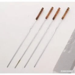 Set De 4 Brochettes Bois